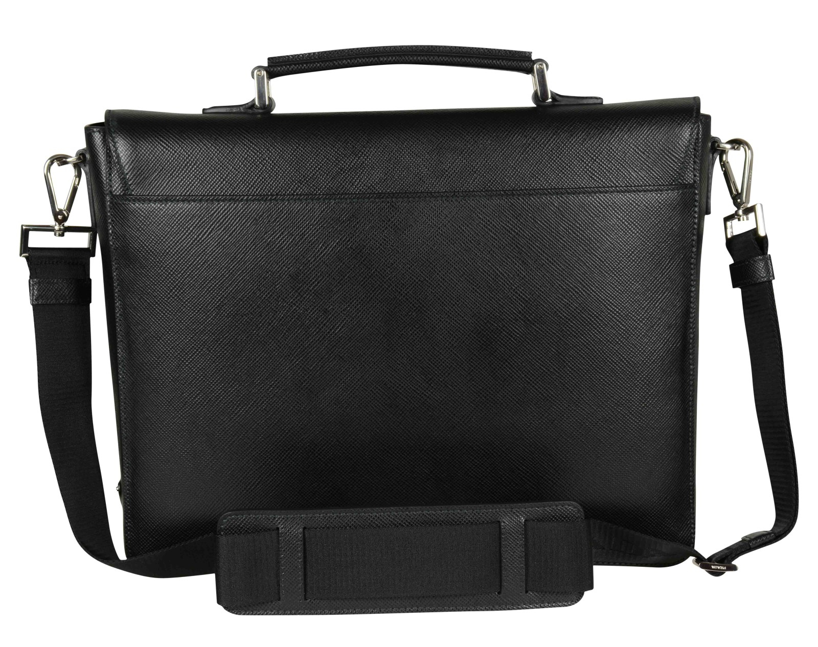 Prada Saffiano Travel Bag in Black for Men (Nero) | Lyst  