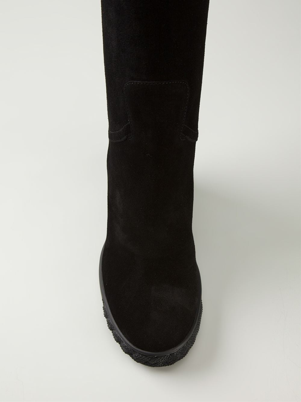 casadei wedge boots