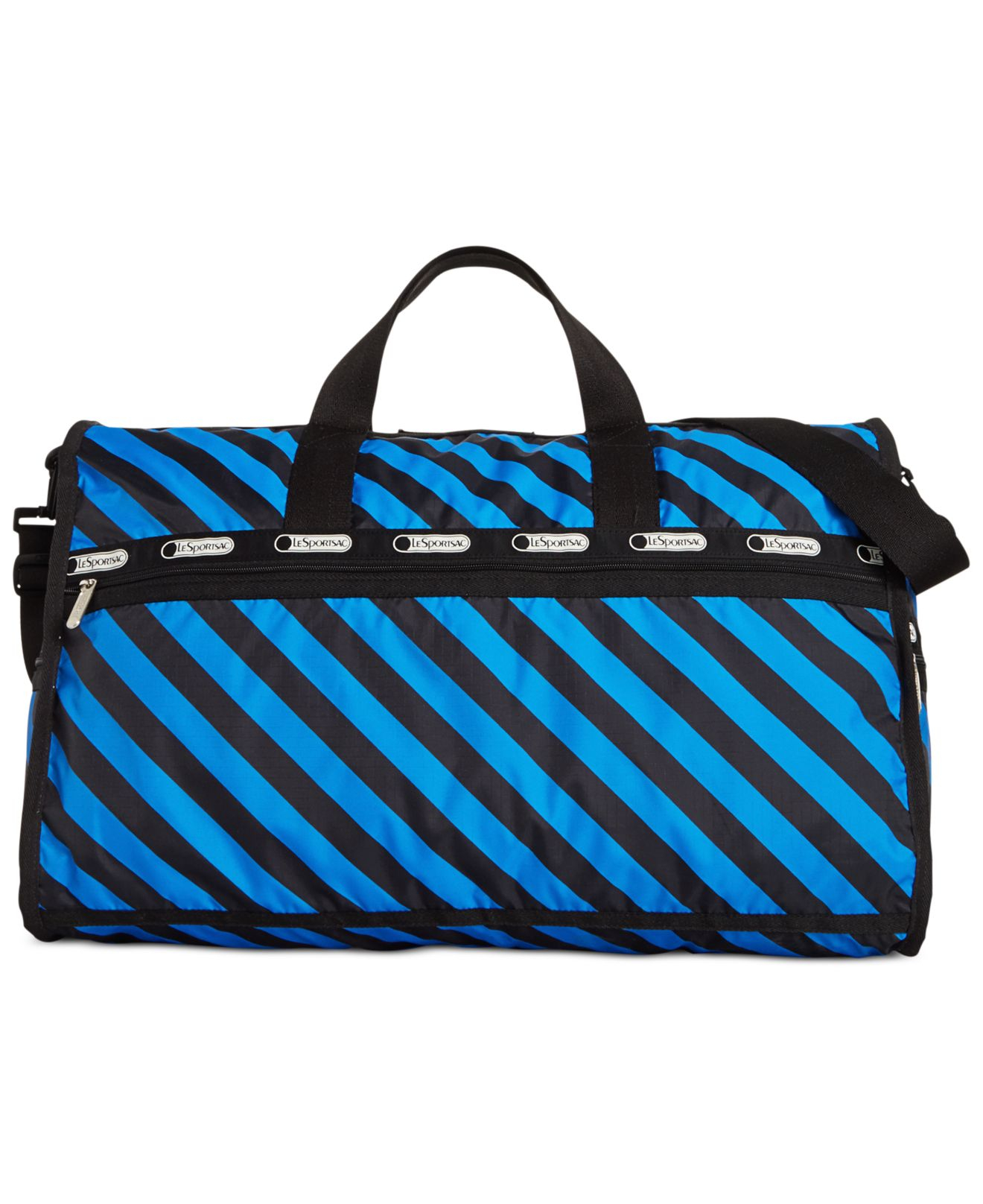 Lesportsac Large Weekender Bag in Blue (Ace Stripe) Lyst