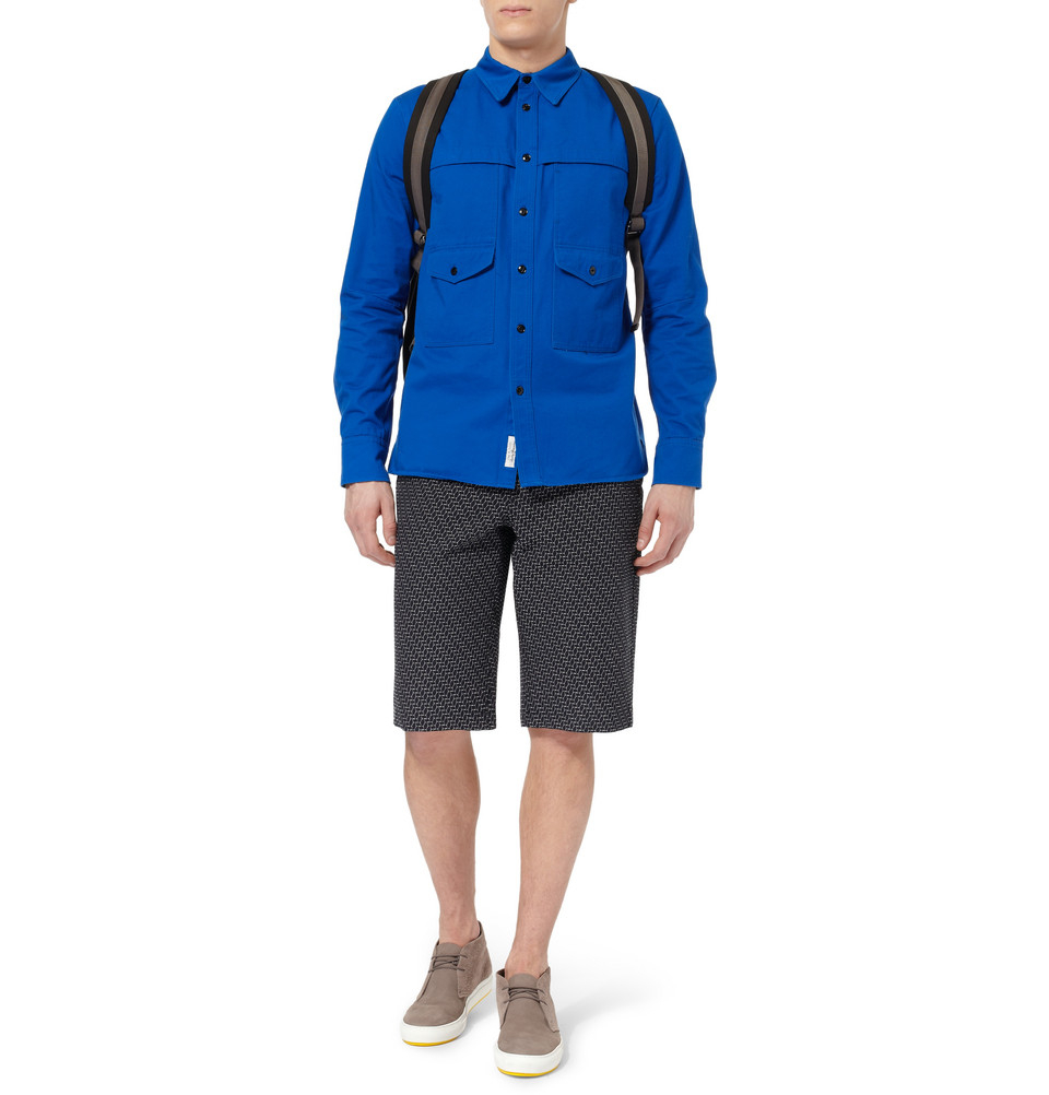 Rag & Bone Markham CottonTwill Shirt Jacket in Blue for Men Lyst