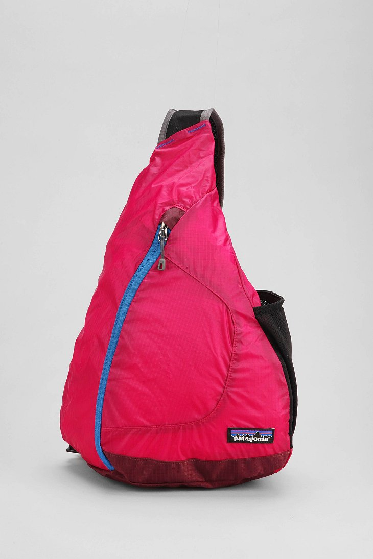 Lyst Patagonia Lightweight Travel Sling Backpack in Pink for Men