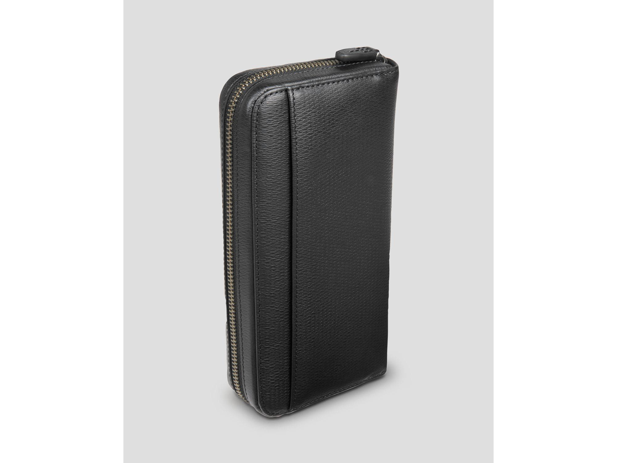tumi double zip wallet
