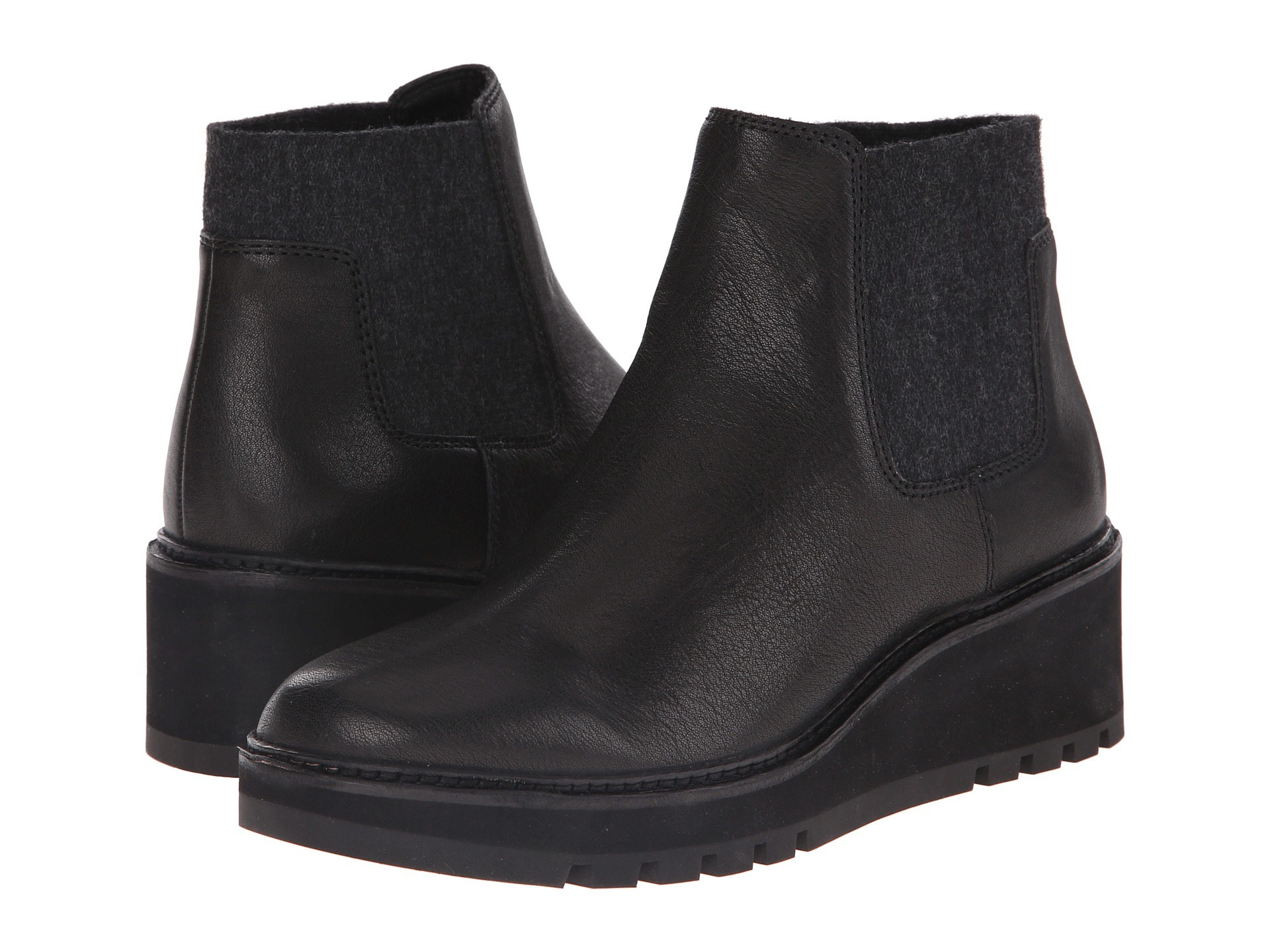eileen fisher chelsea wedge bootie