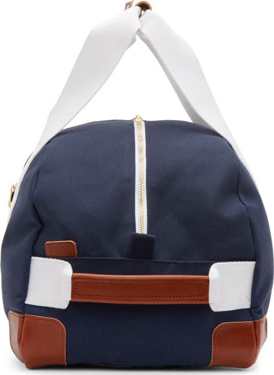 Nanamica Navy Canvas Convertible Backpack Duffle Bag in Blue for Men - Lyst
