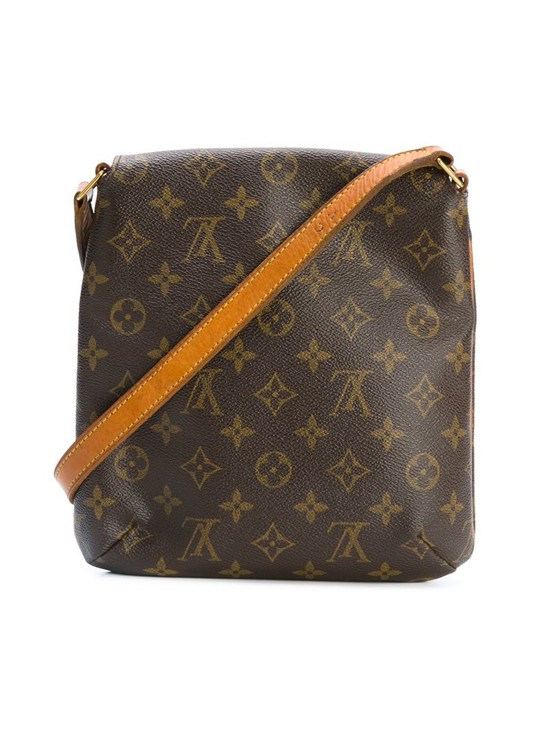 Louis Vuitton Musette Salsa Leather Shoulder Bag in Brown - Lyst