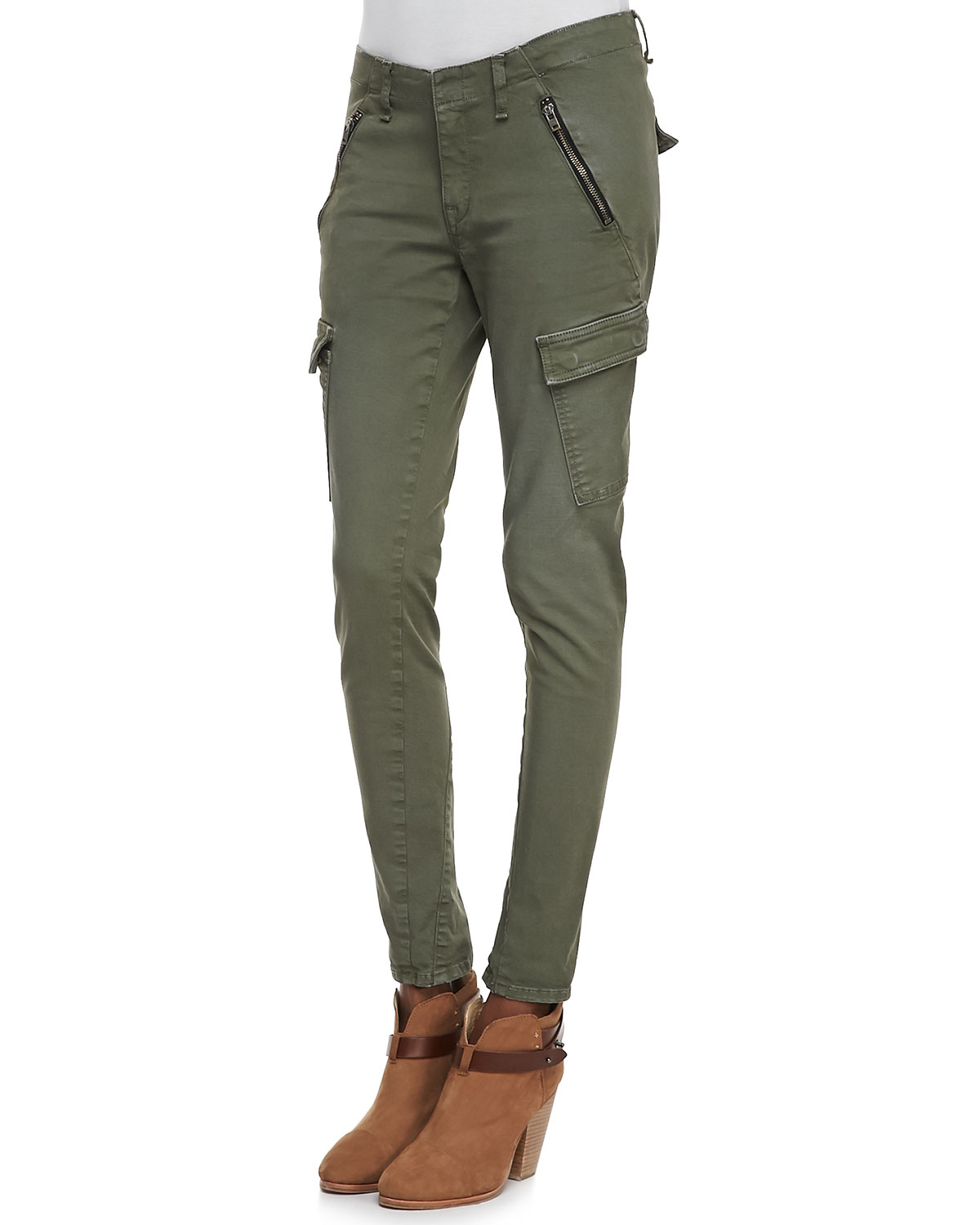 rag and bone green pants