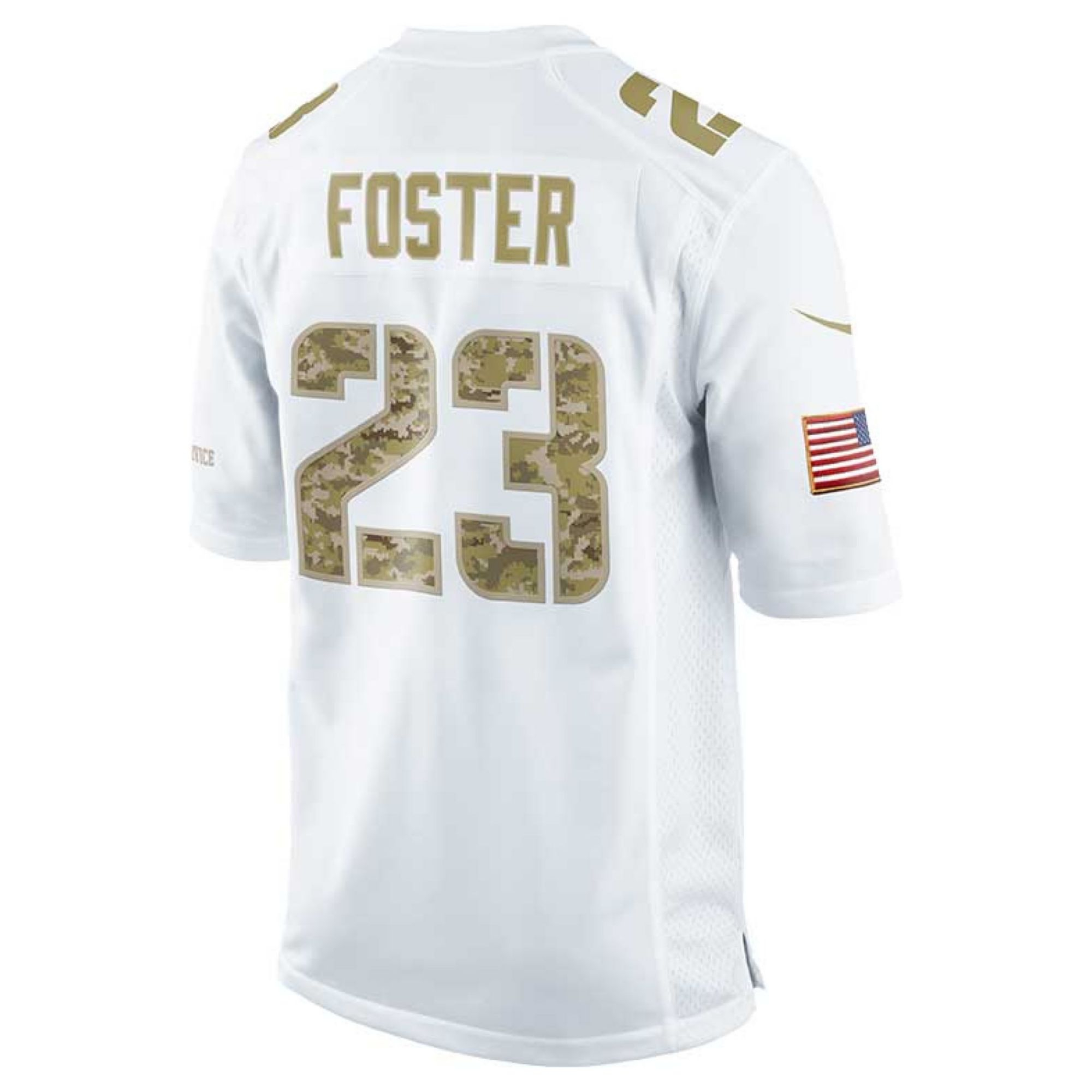 mens houston texans jj watt nike white game jersey  