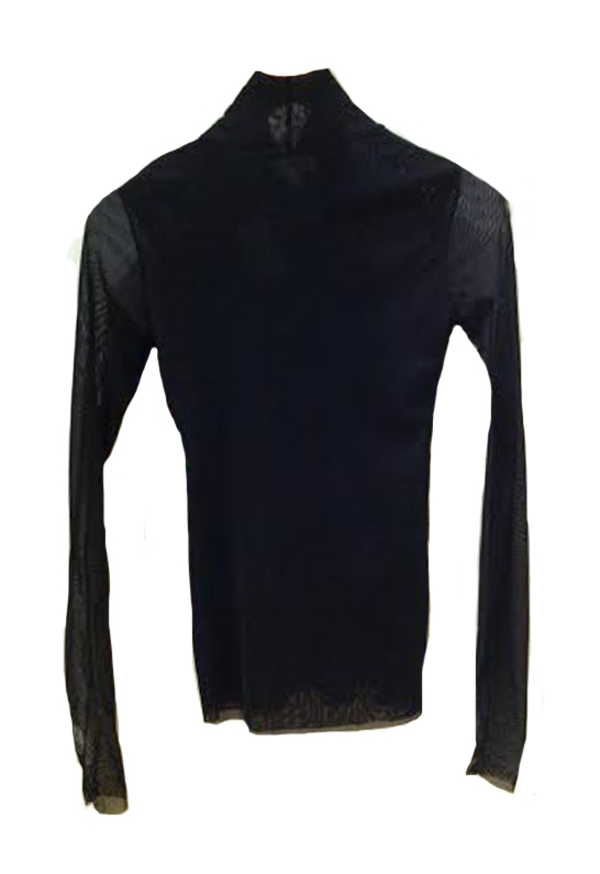 black turtleneck with thumb holes