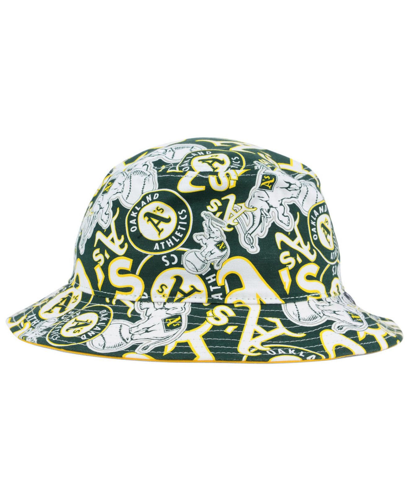 oakland athletics bucket hat