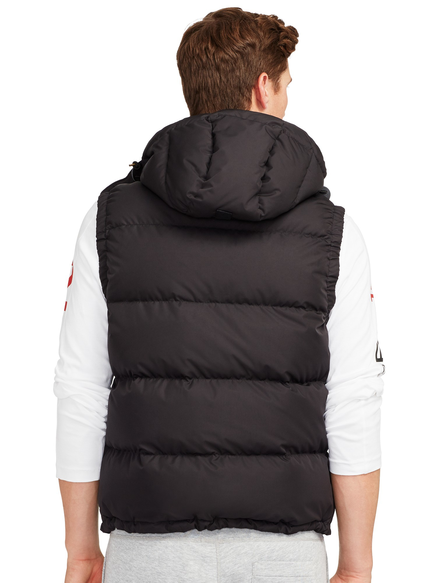 Polo Ralph Lauren Synthetic Elmwood Down Gilet in Black for Men - Lyst