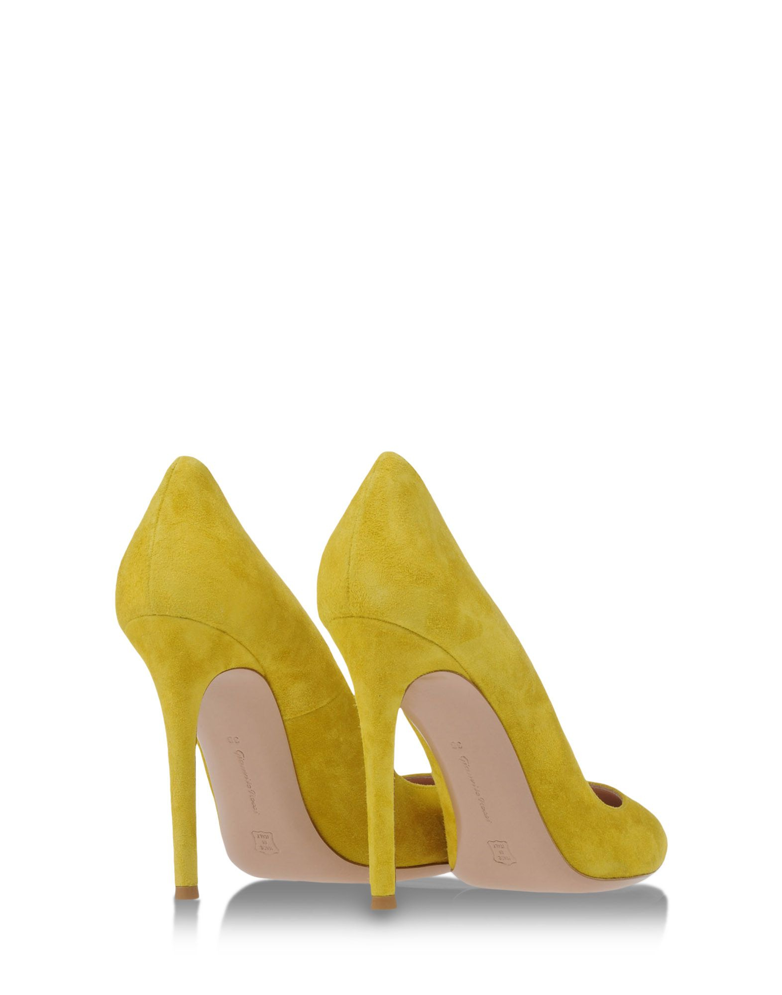 Gianvito Rossi Pumps in Yellow Lyst