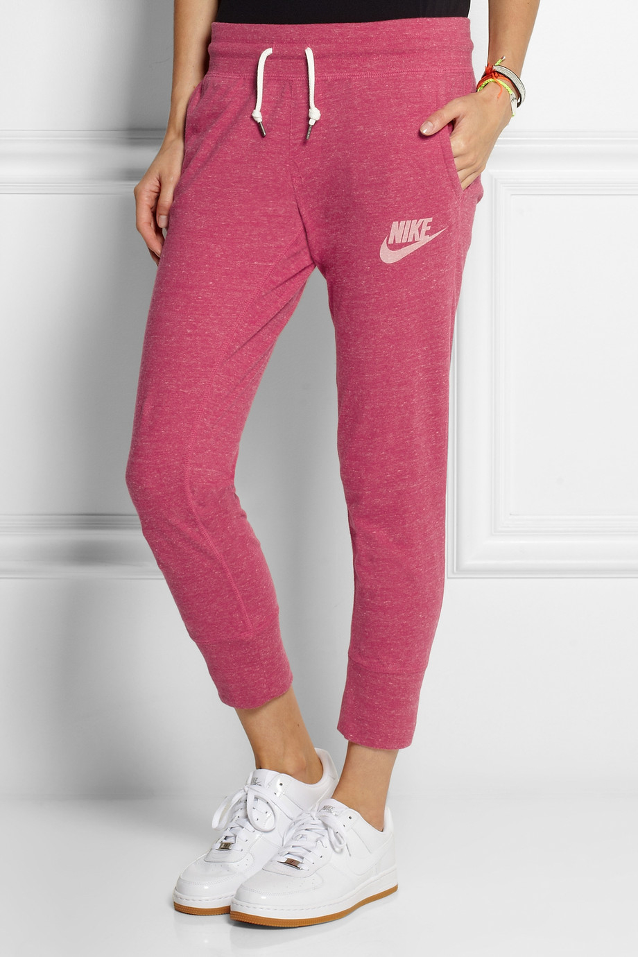 pink nike sweats