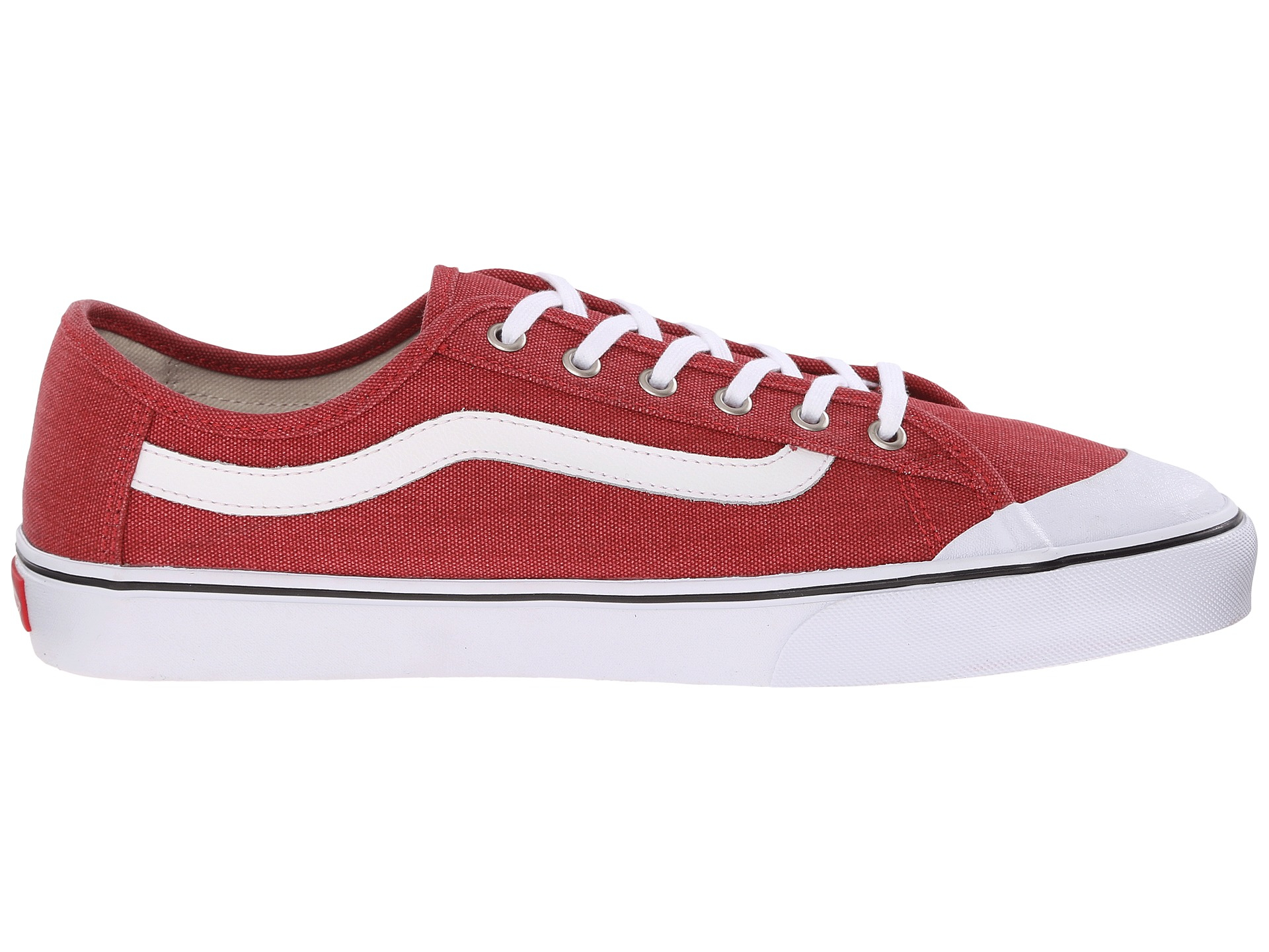 vans black ball sf red