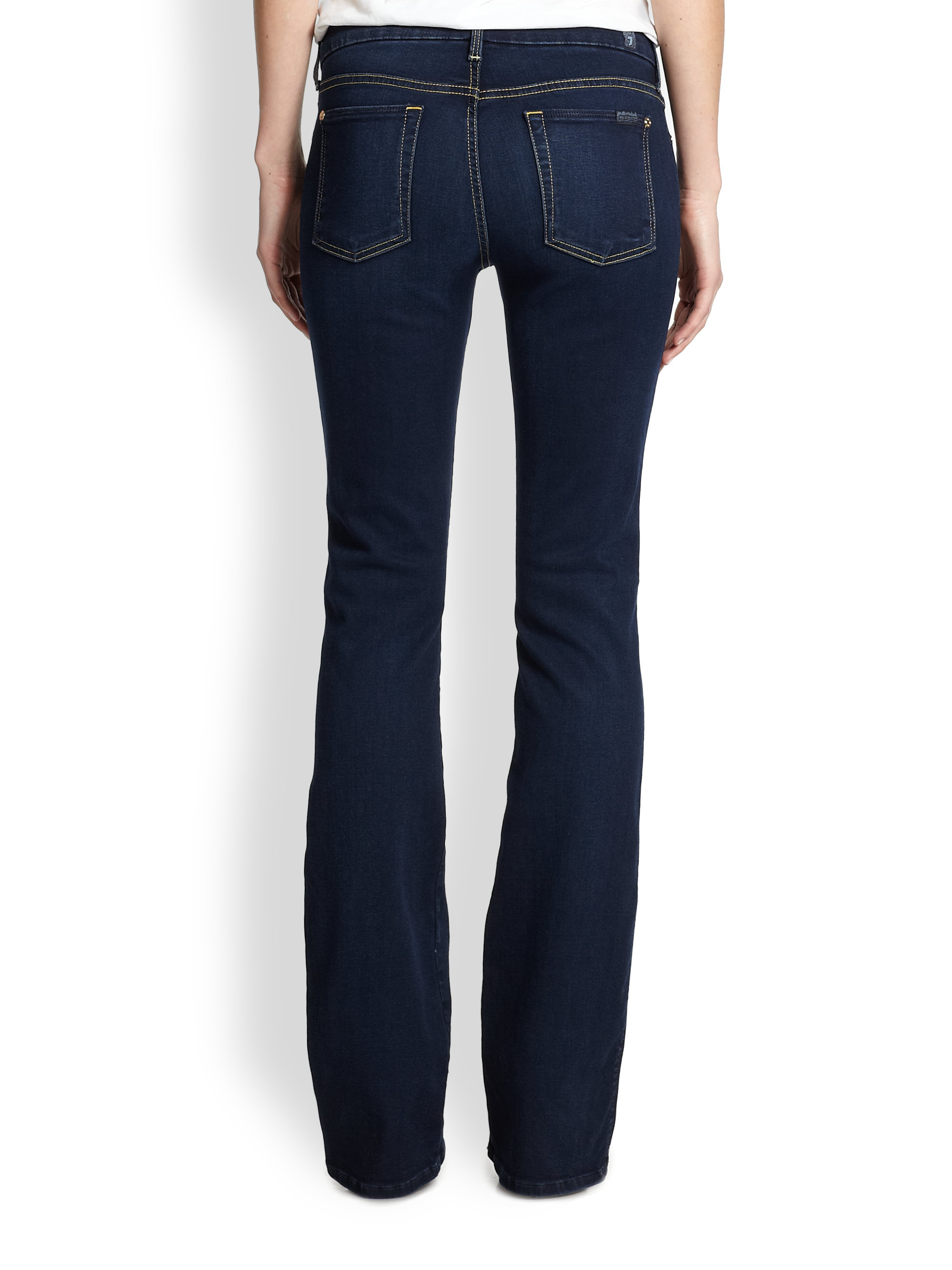 7 for all mankind skinny bootcut jeans