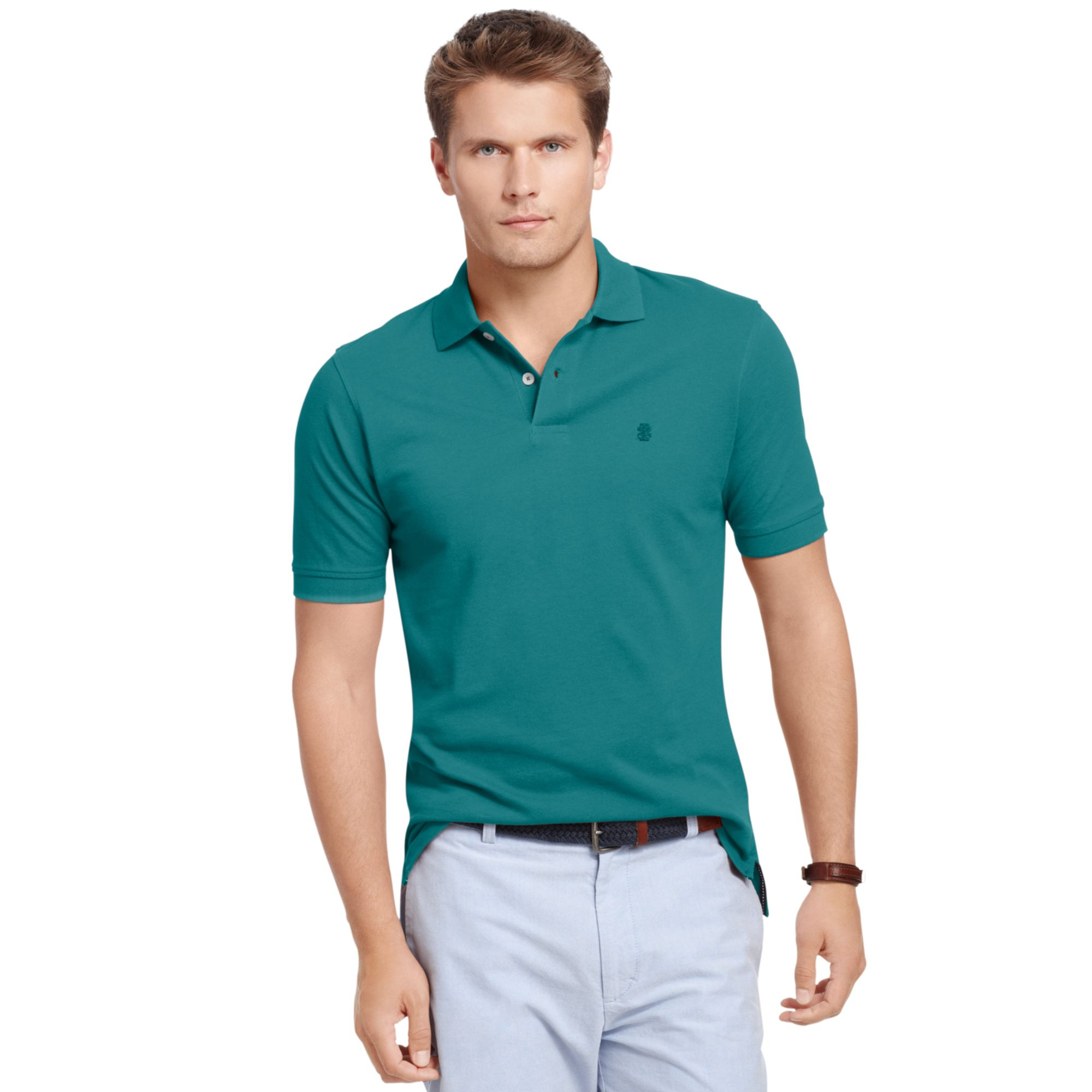 izod pique polo men's