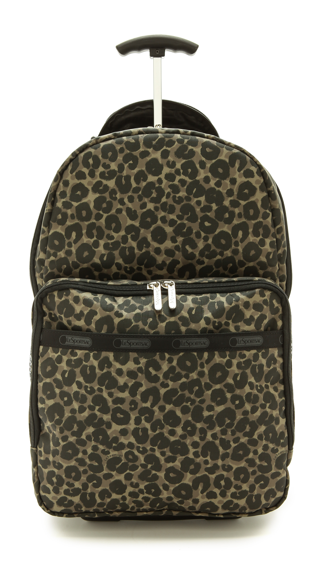 Lesportsac top leopard backpack