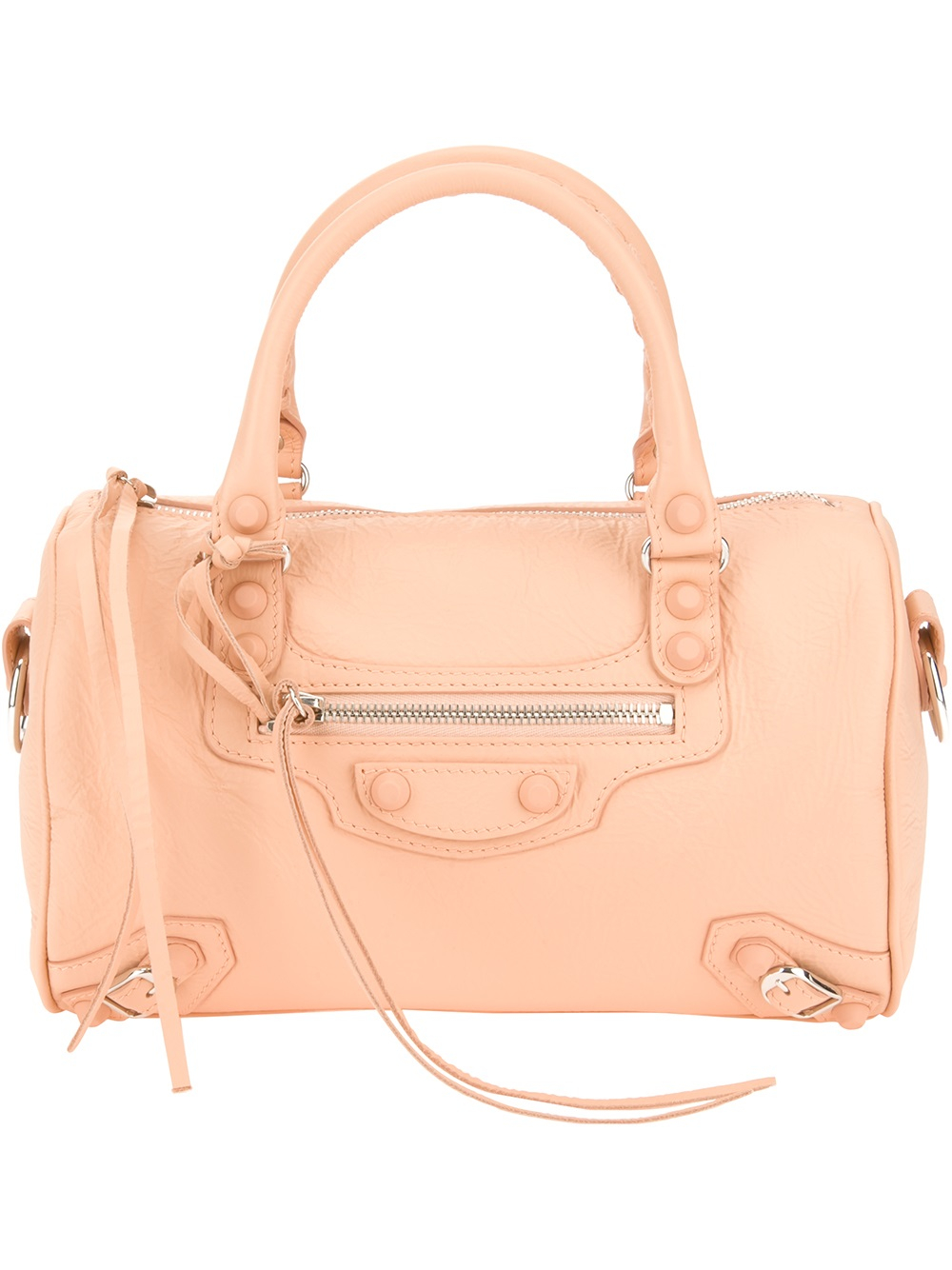 Balenciaga Classic Mini Twiggy Tote in Pink | Lyst