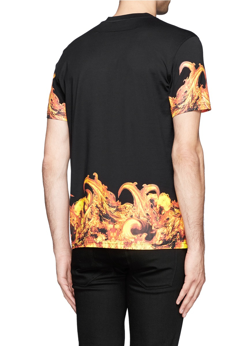 givenchy printed tee