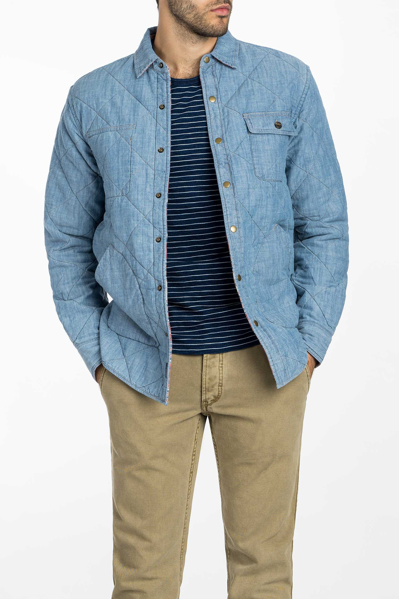 Faherty brand Sunset Arrow Reversible Quilted Jacket in ...