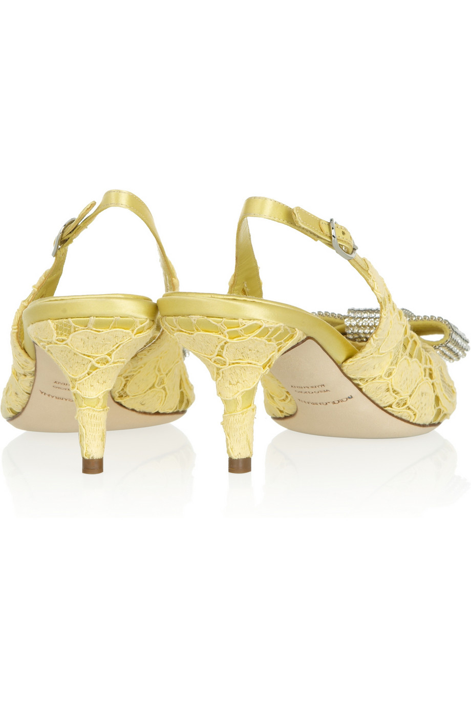 dolce and gabbana lace pumps