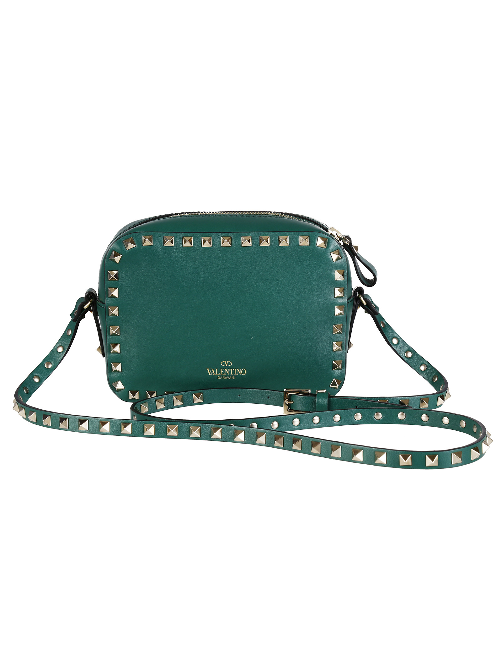 Valentino Garavani Blue Marine Rockstud Shouolder Bag in Blue (BLU) Lyst