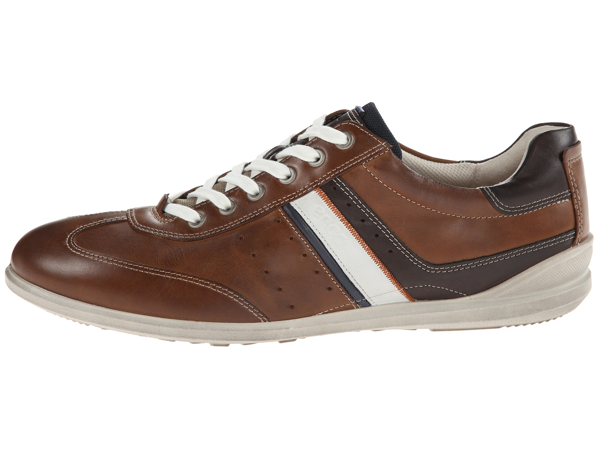 Ecco Chander Retro Sneaker in Brown for Men Lyst