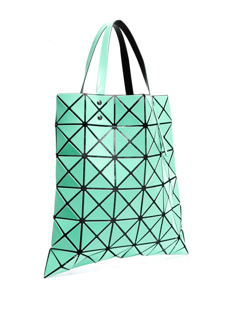 Bao Bao Issey Miyake Lucent Prism Shopper in Green - Lyst