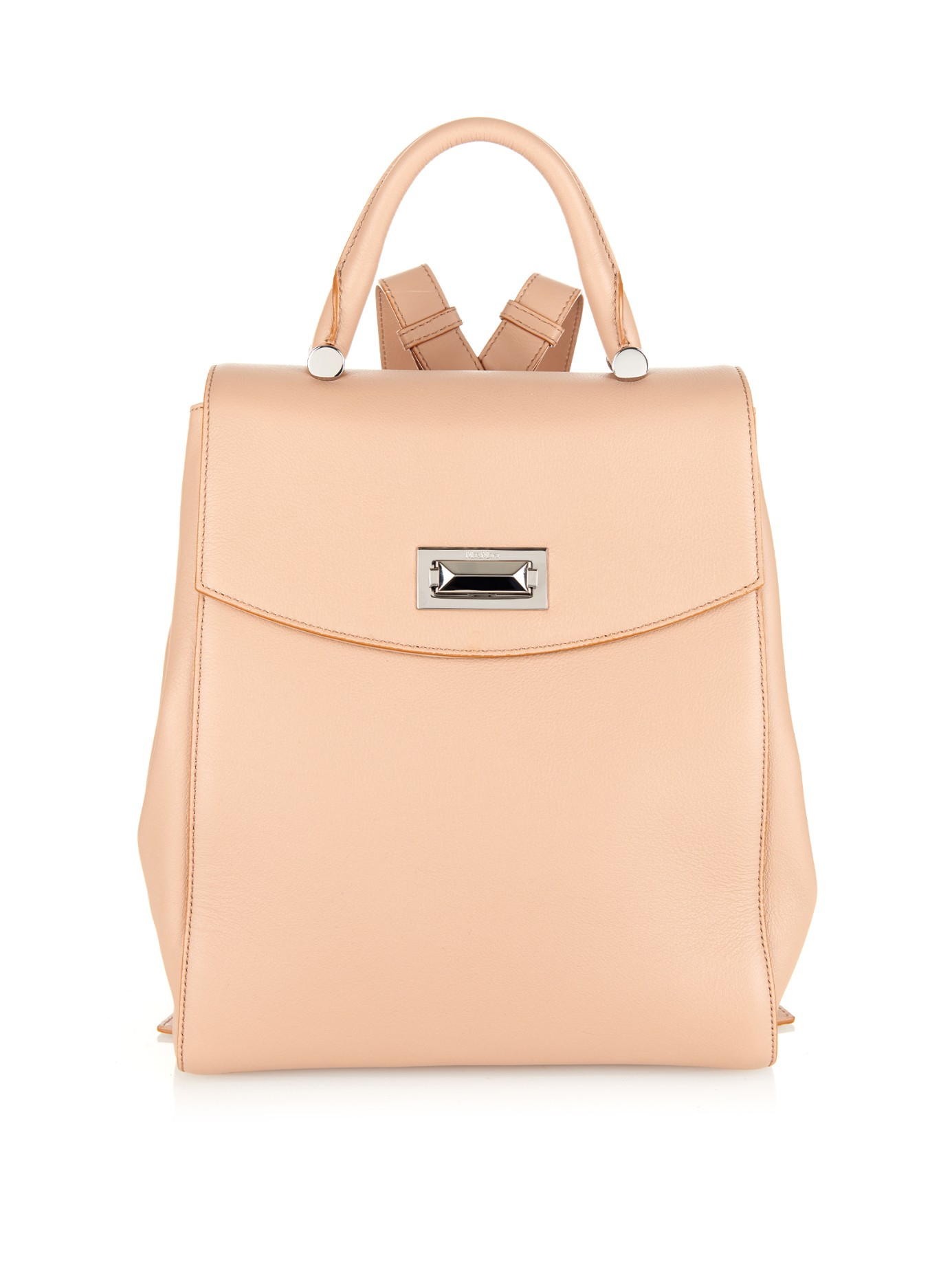 Max Mara New Hollywood Backpack in Natural | Lyst