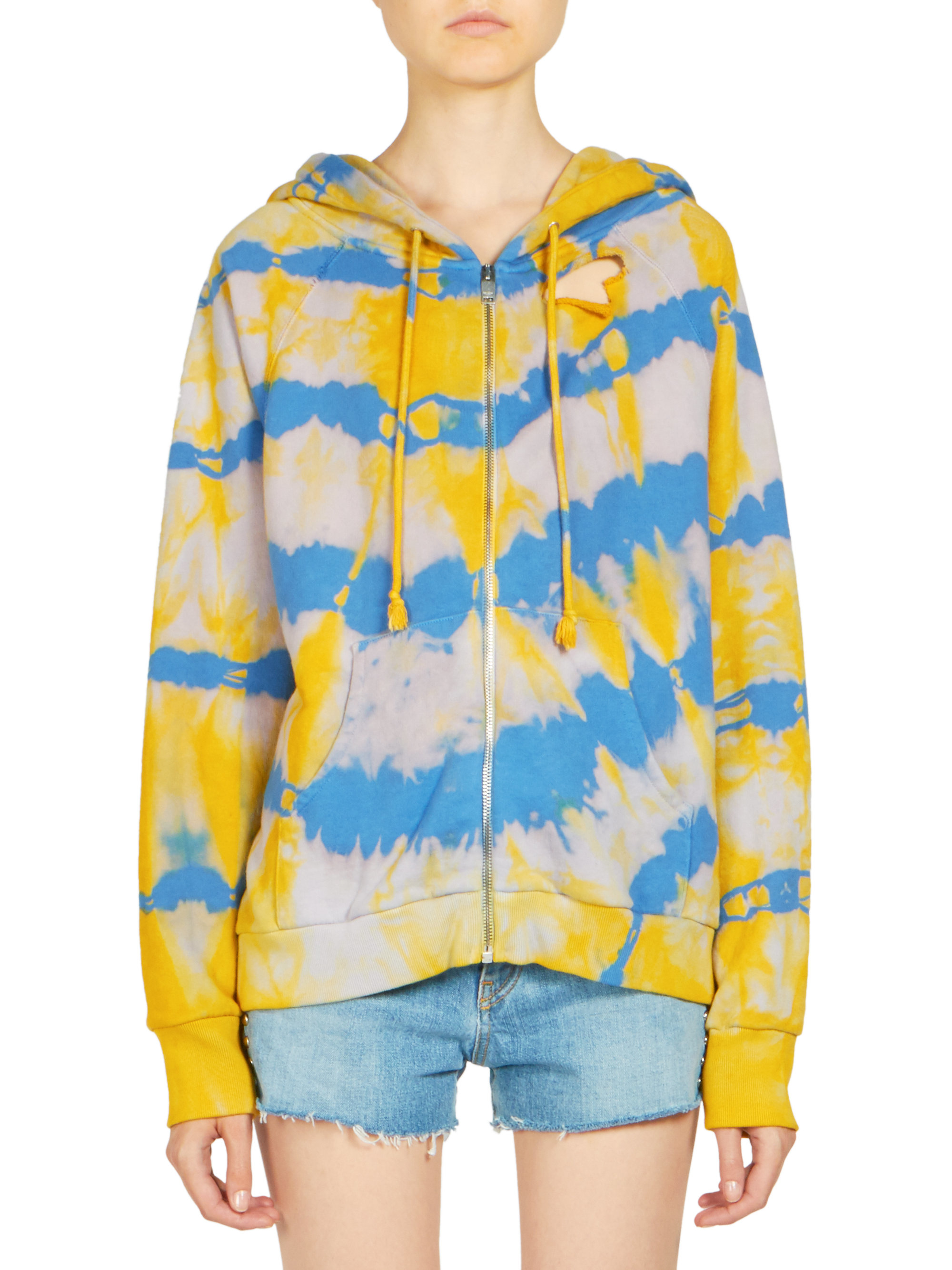 ysl hoodie tie dye