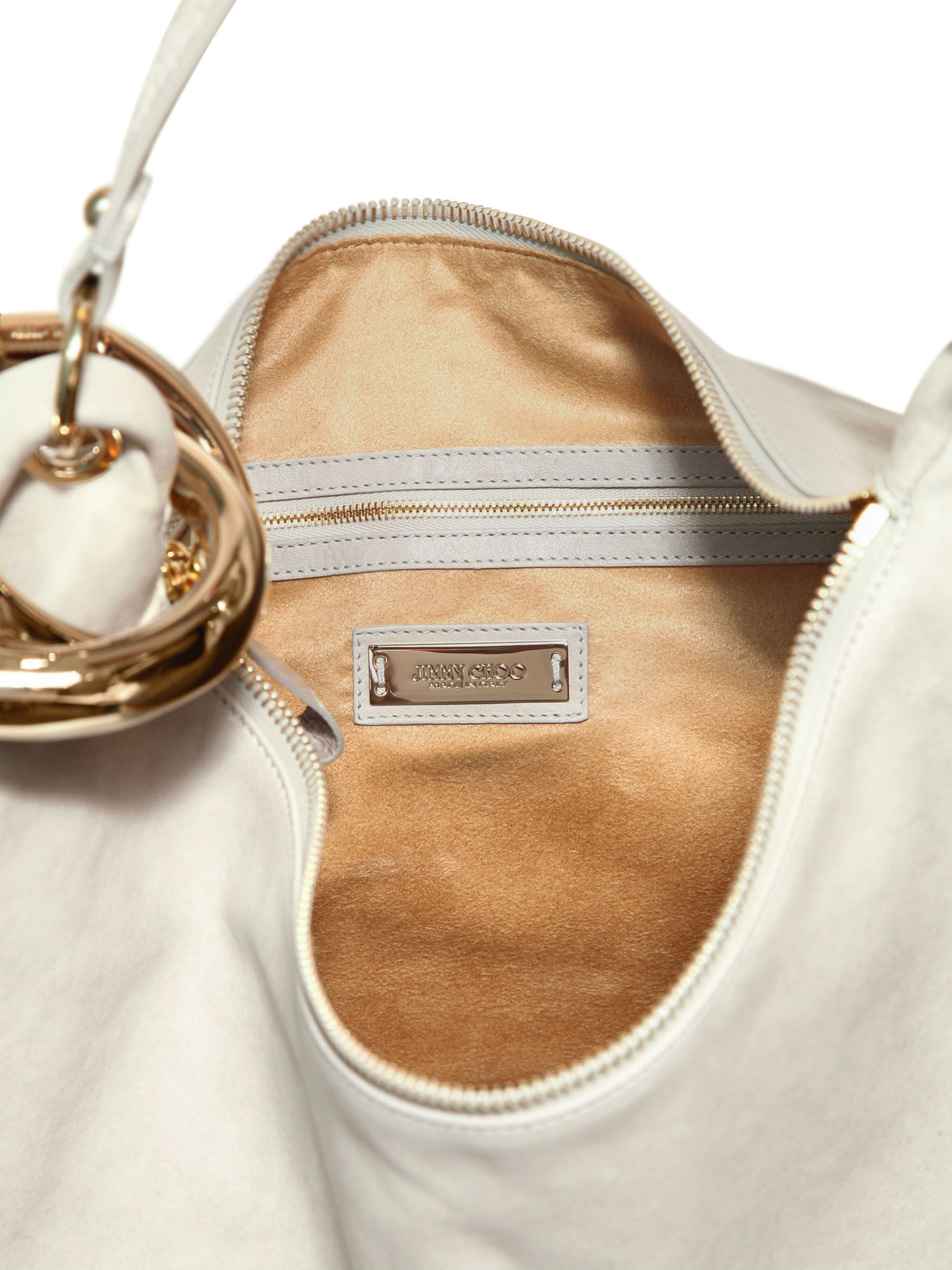jimmy choo grey bag