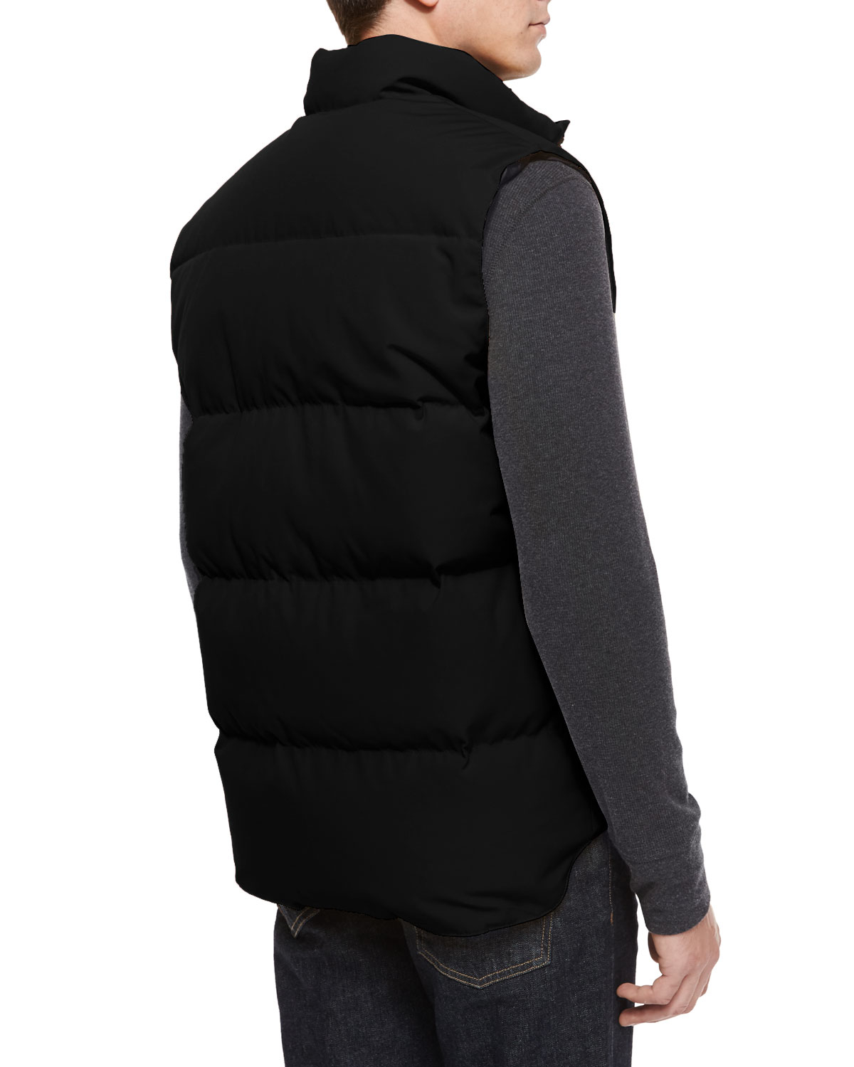 canada goose black freestyle down puffer vest product 0 258161599 normal