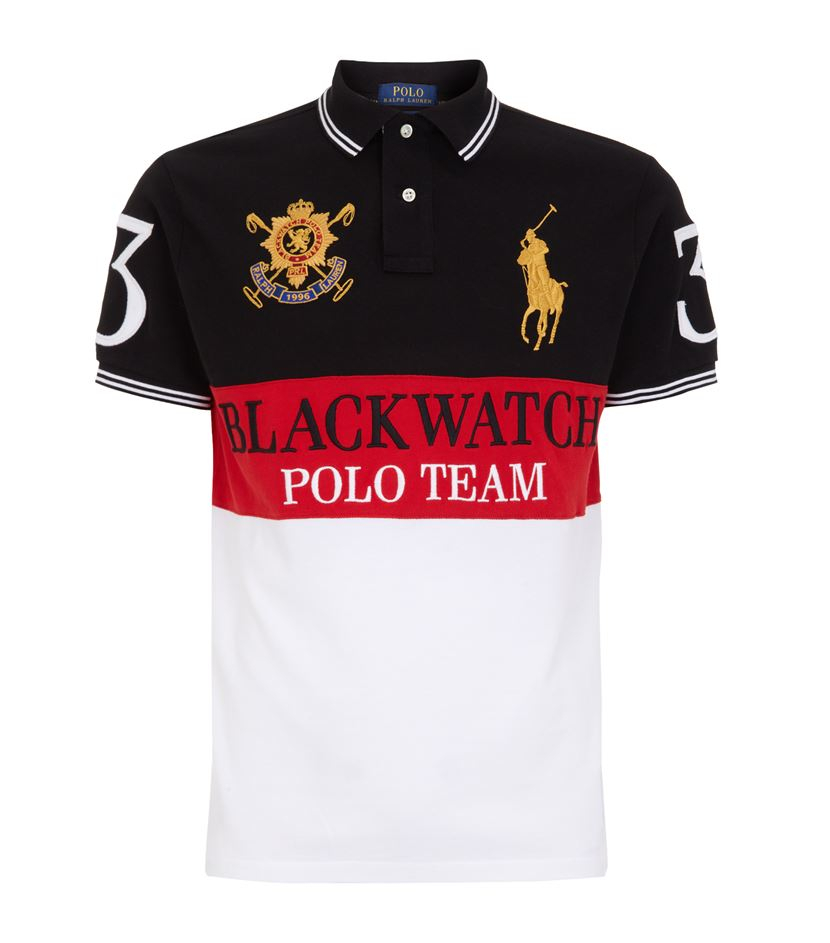 Polo Ralph Lauren Blackwatch Colour Block Polo Shirt for Men | Lyst Canada