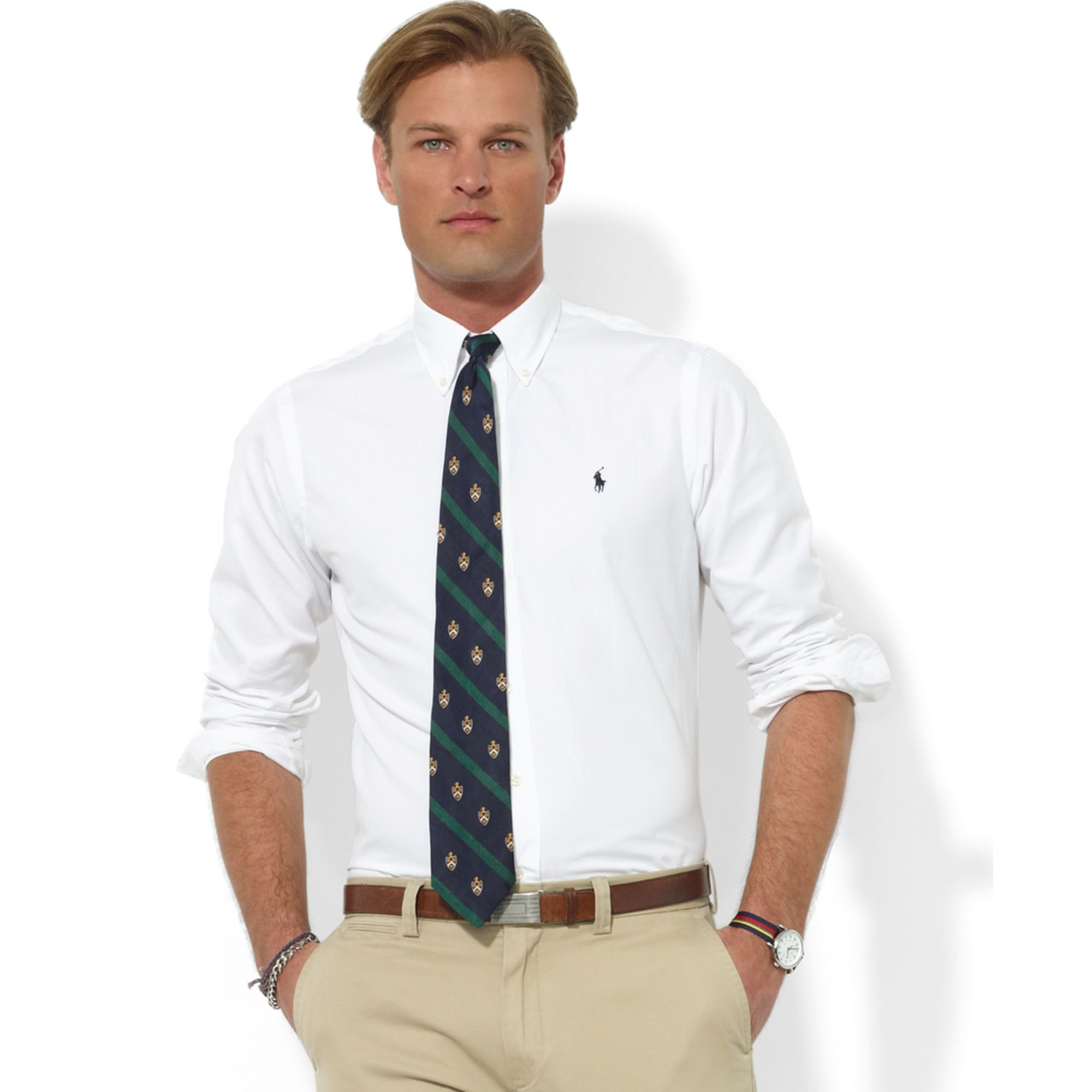 white dress shirt ralph lauren
