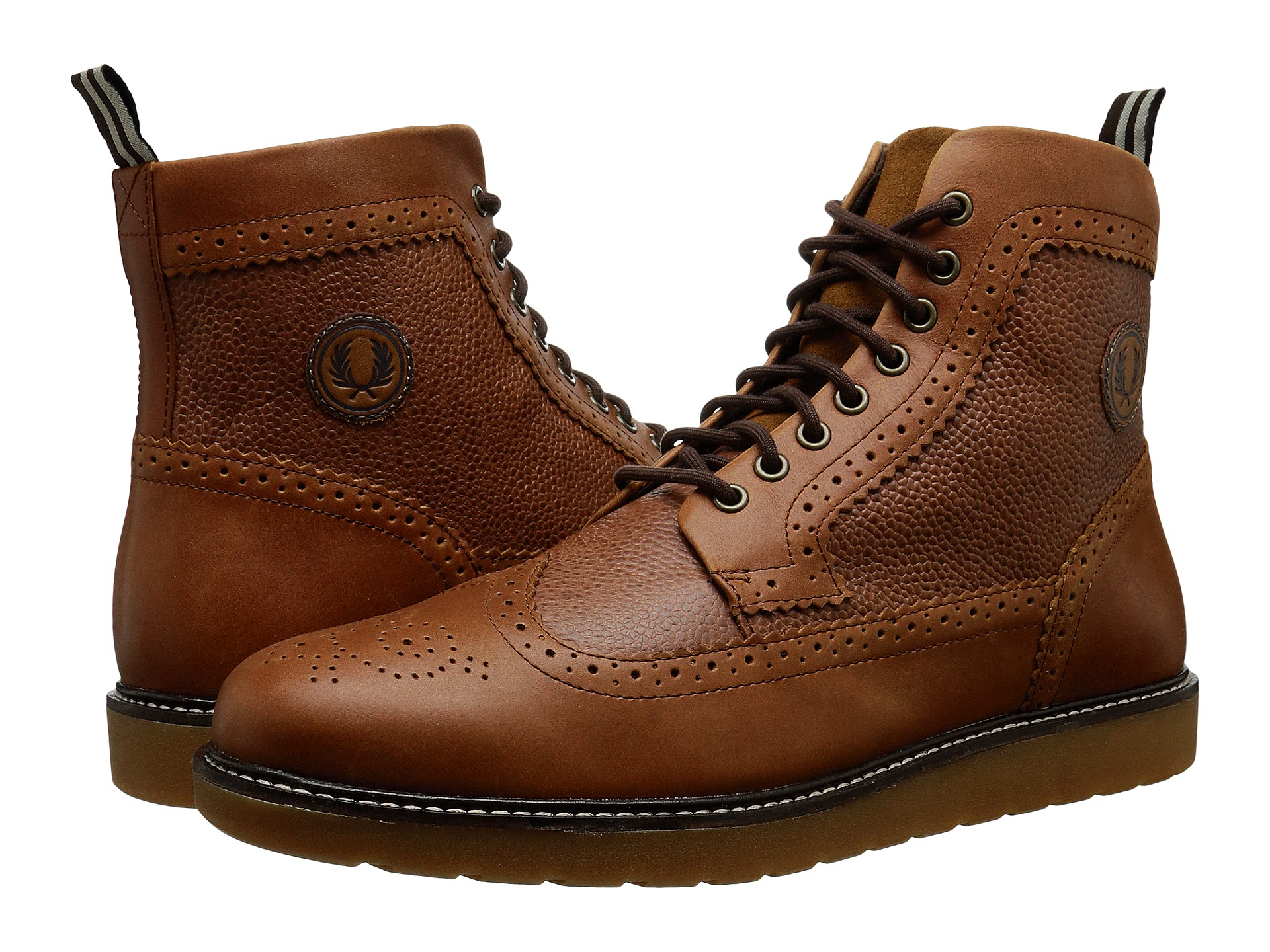 fred perry northgate leather brogue boots
