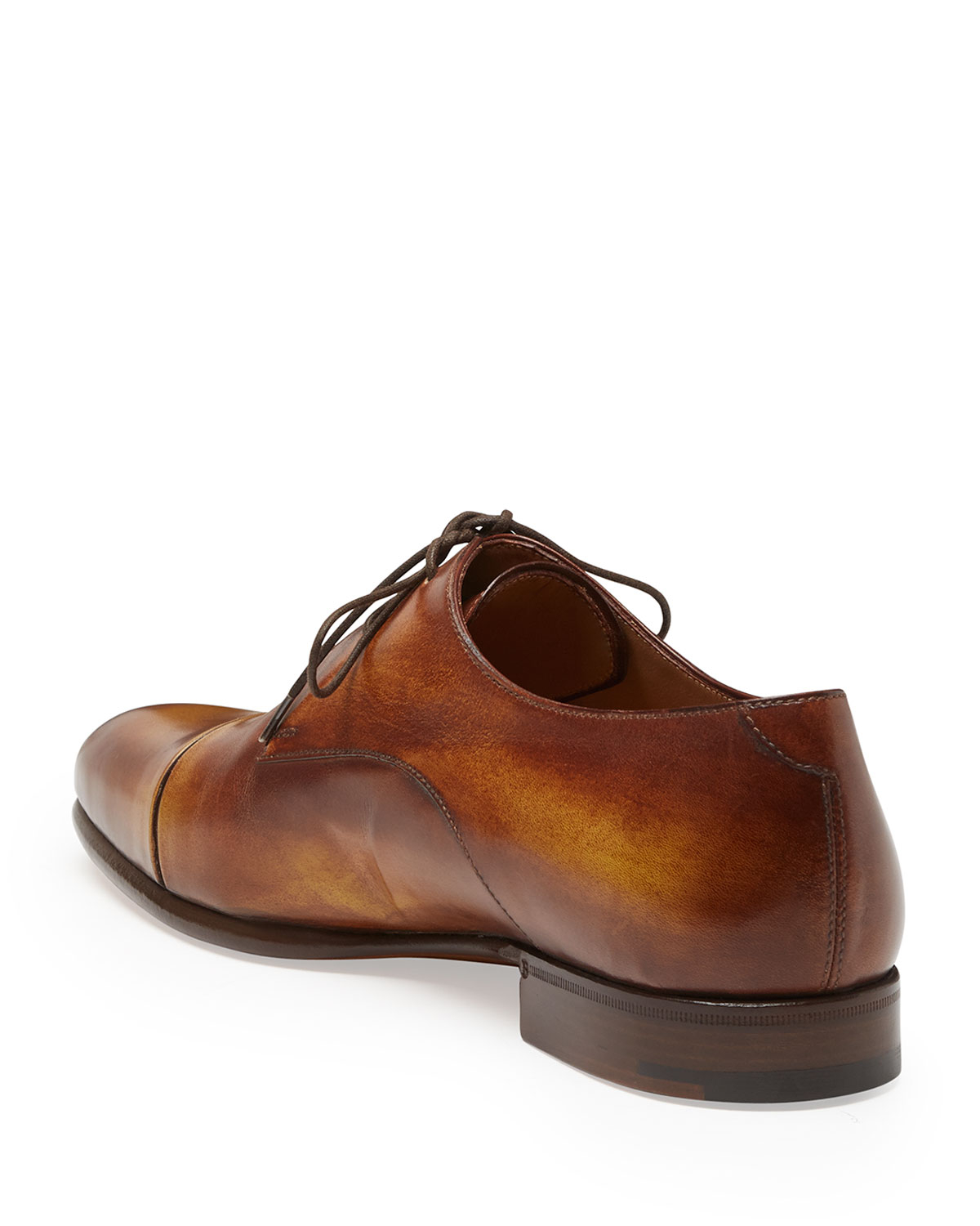 Berluti Gaspard Slash-toe Leather Shoe in Brown for Men | Lyst