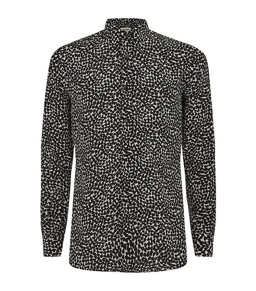 saint laurent heart shirt
