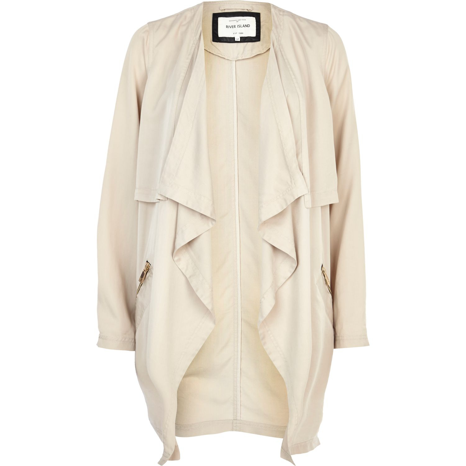 river island waterfall jacket