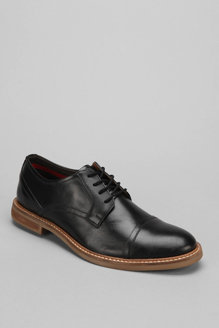 ben sherman black leather shoes