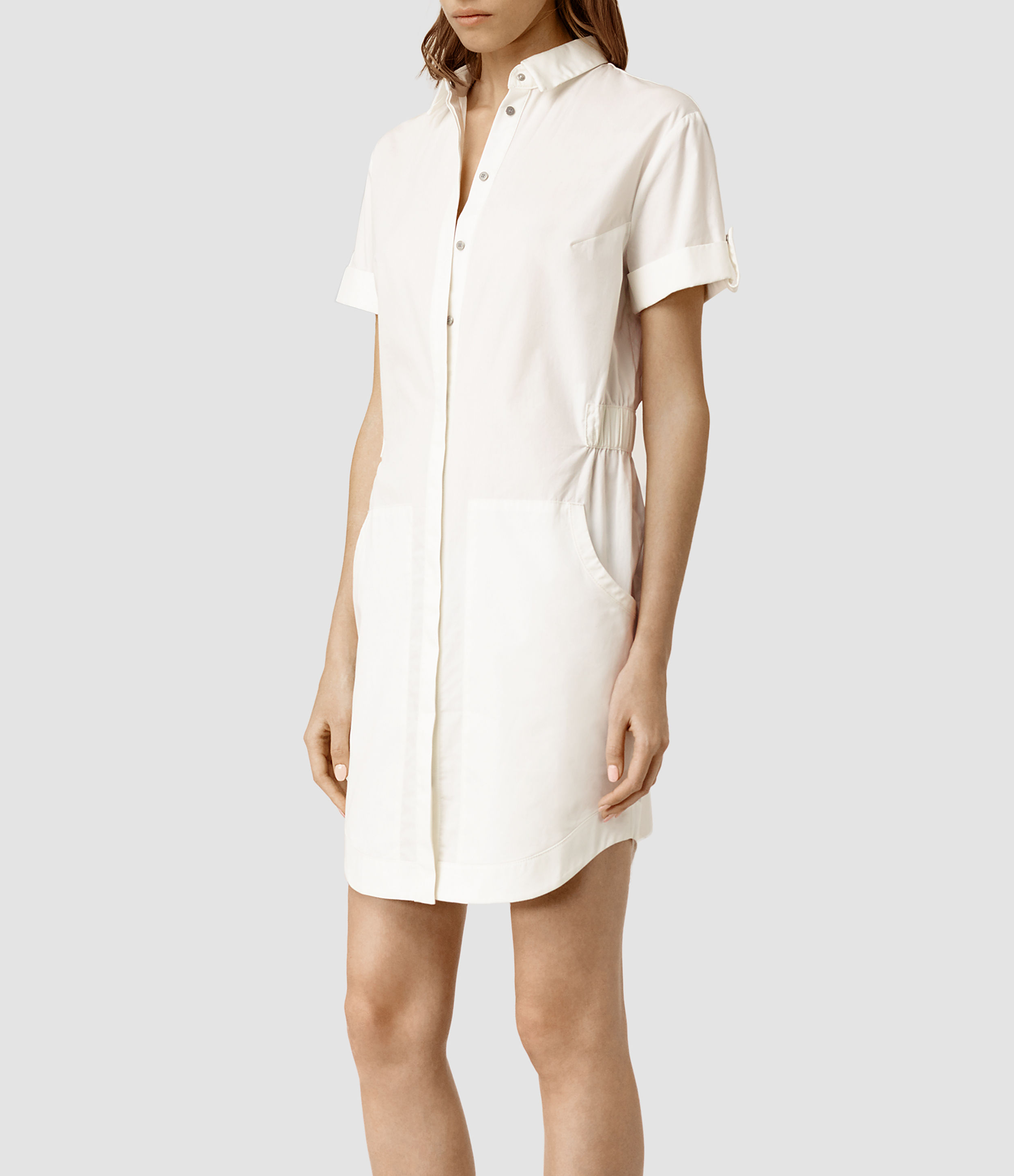 all saints shirt dress