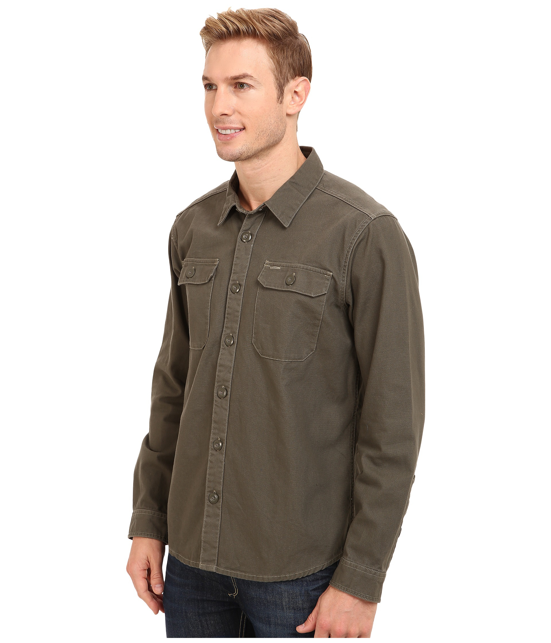 patagonia canvas shirt
