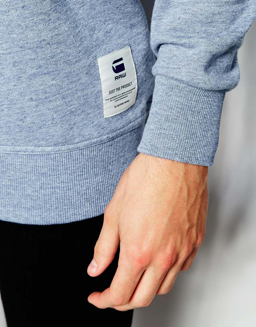 G-Star RAW Fleece Crew Sweatshirt Resap 