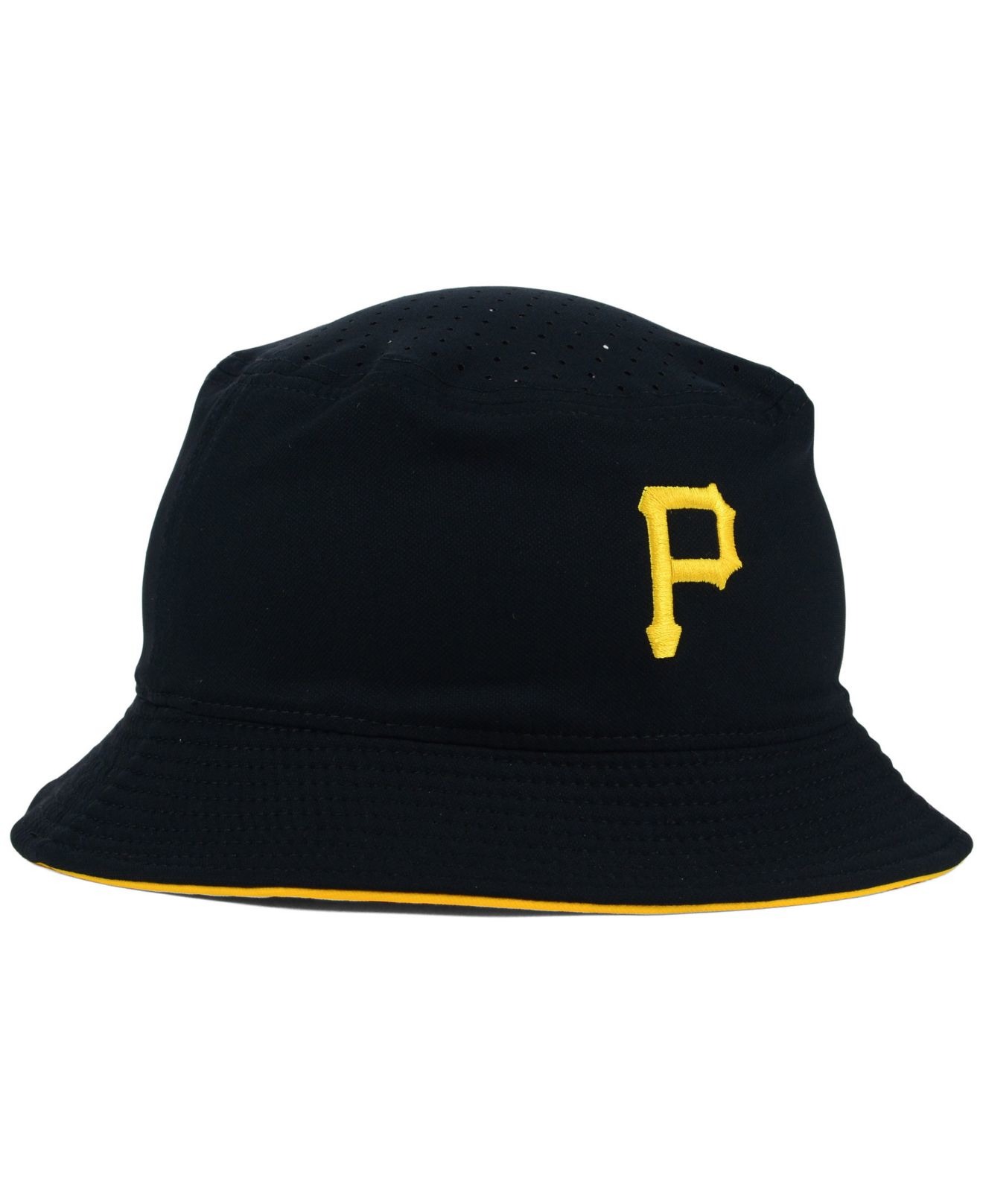 Nike Synthetic Pittsburgh Pirates Vapor Dri-fit Bucket Hat in Black for ...