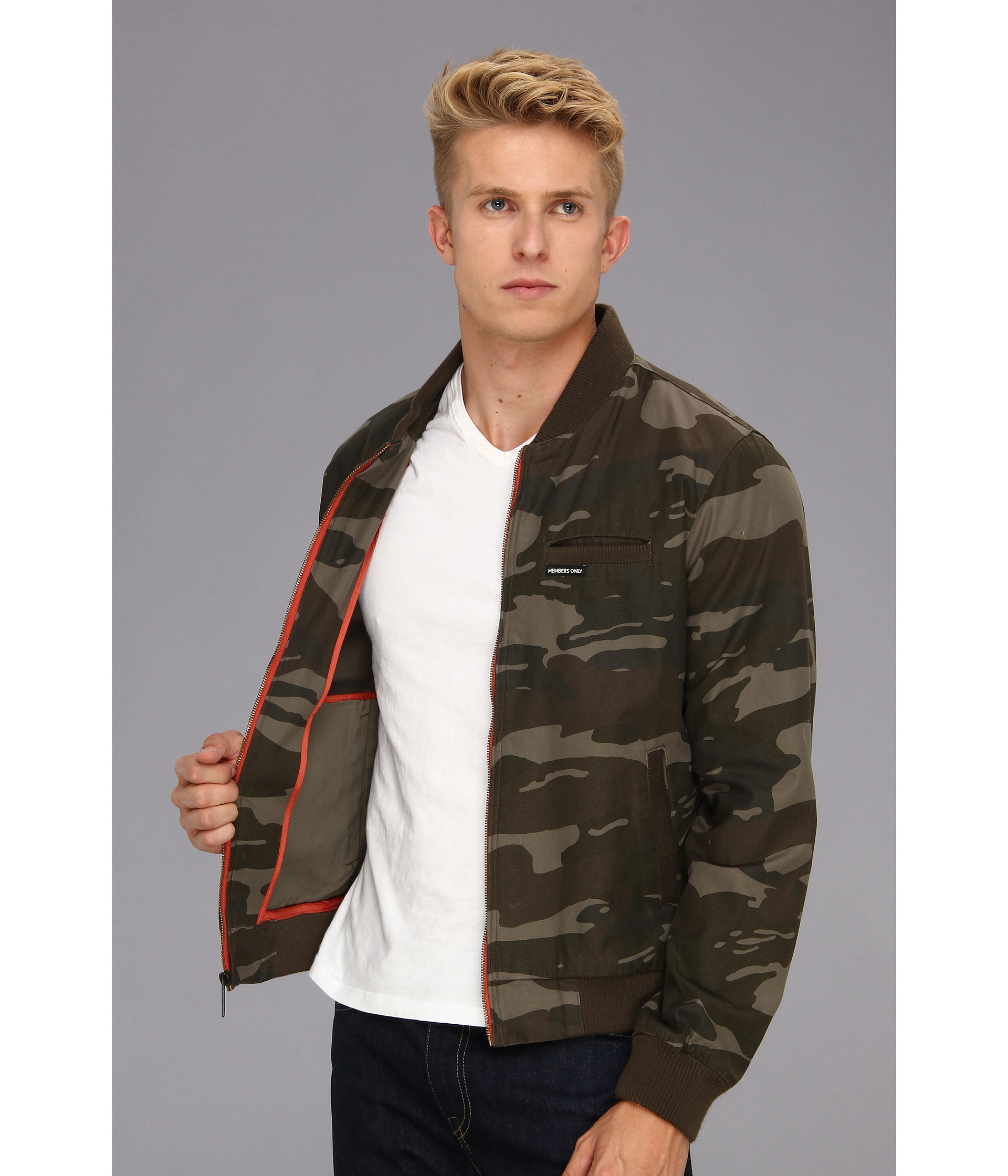 members only camo jacket