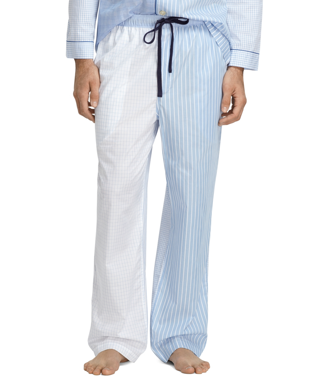 Brooks Brothers Fun Print Broadcloth Pajamas in Blue for Men - Lyst