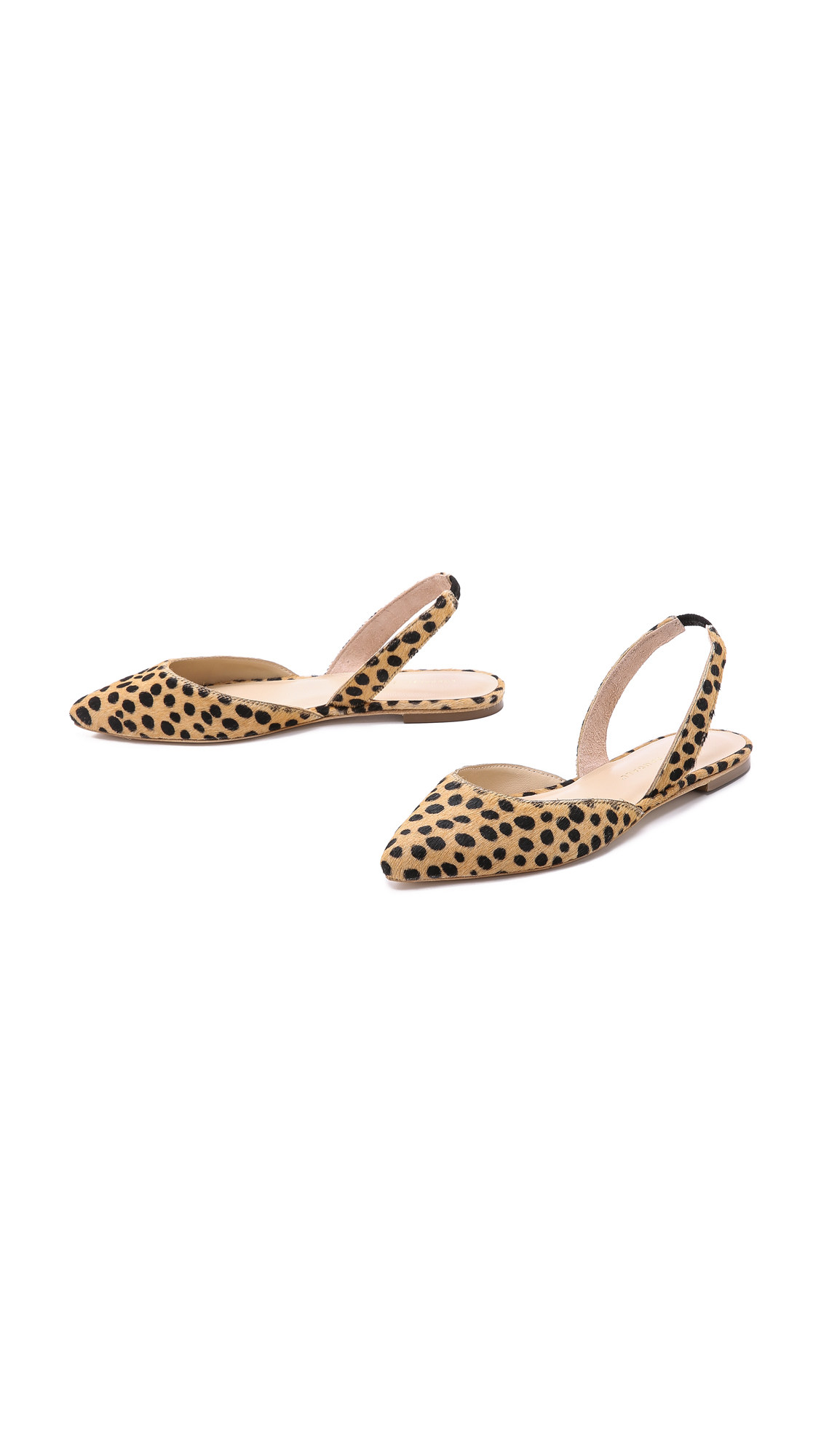 loeffler randall leopard flats