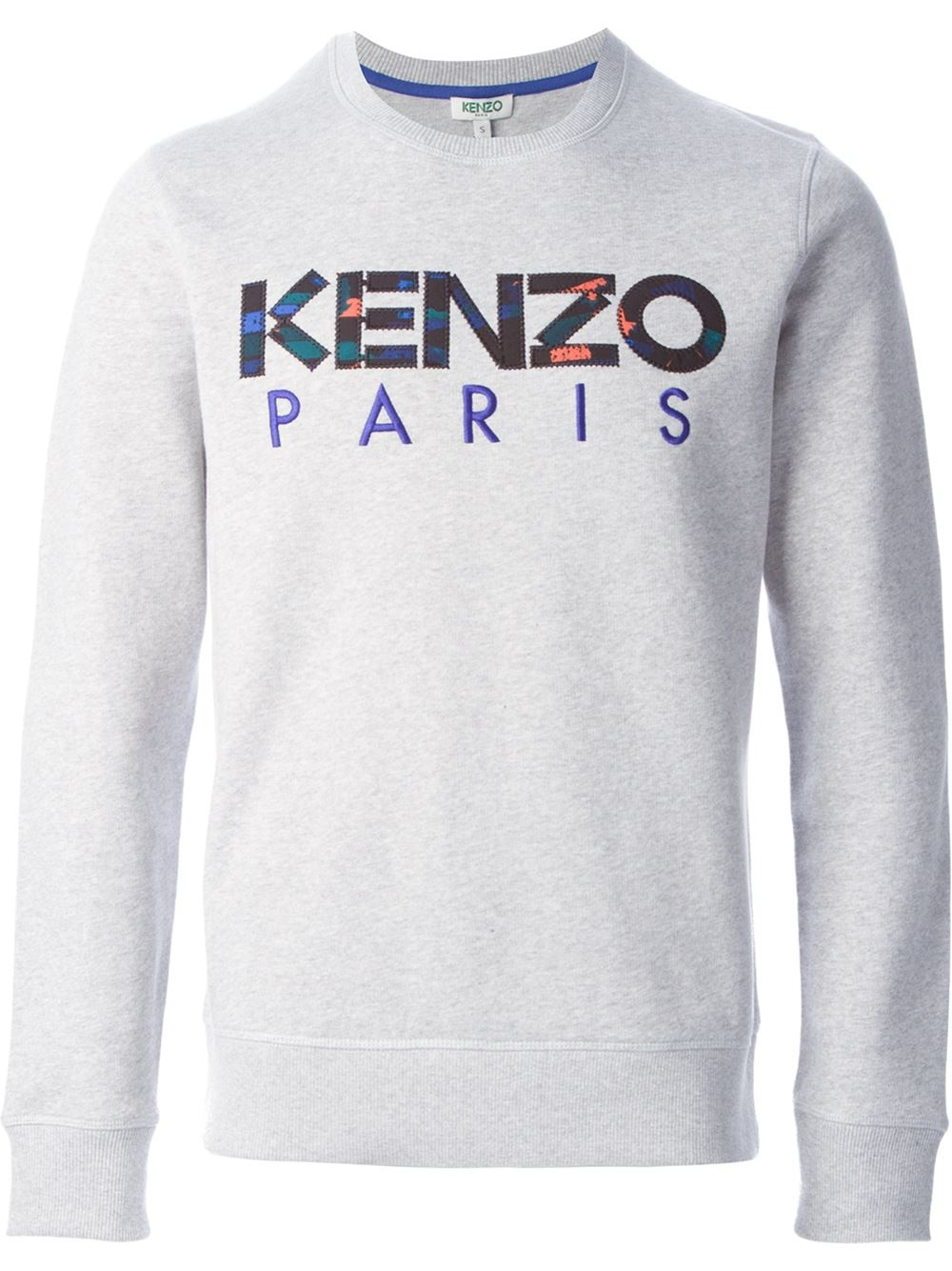 kenzo paris grey sweatshirt