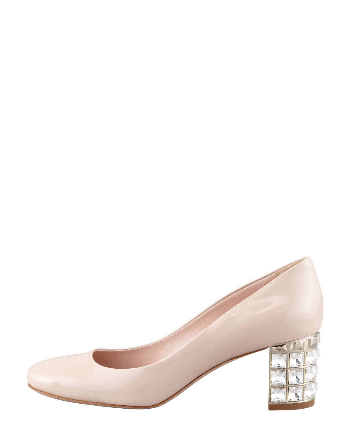 miu miu crystal pumps