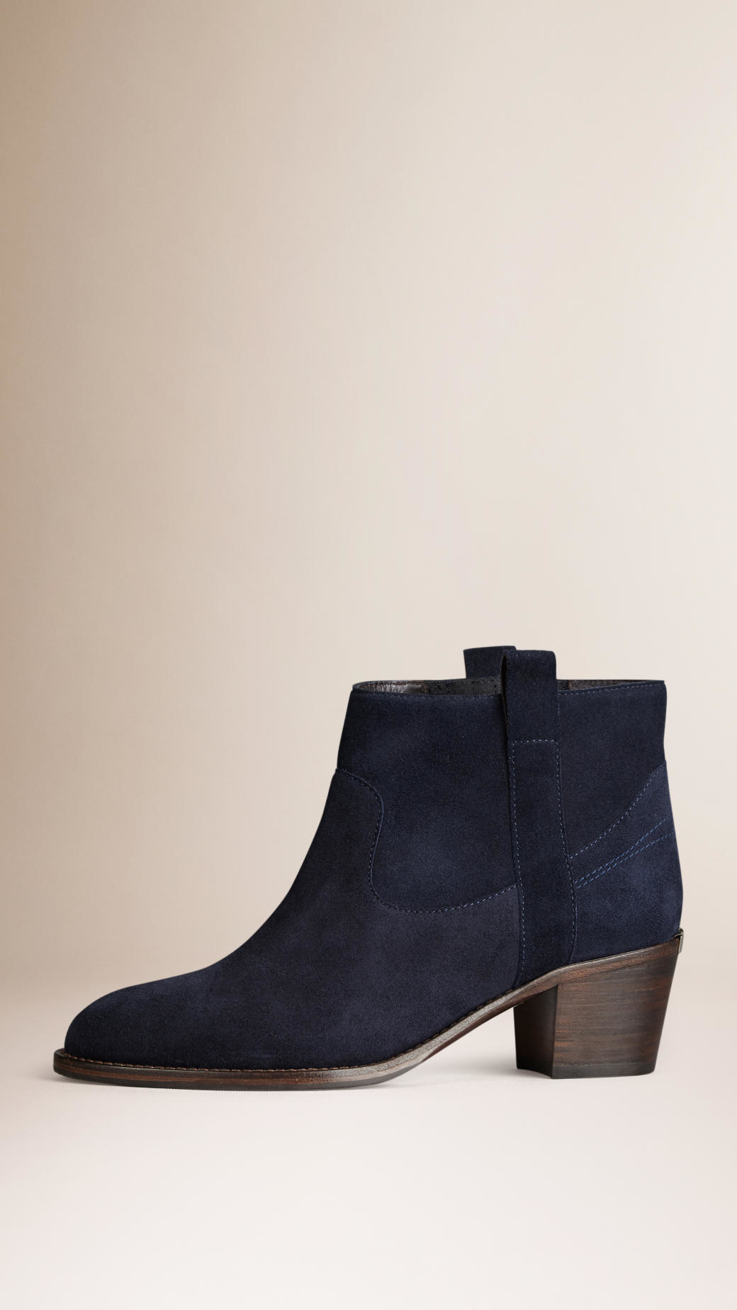burberry suede ankle boots