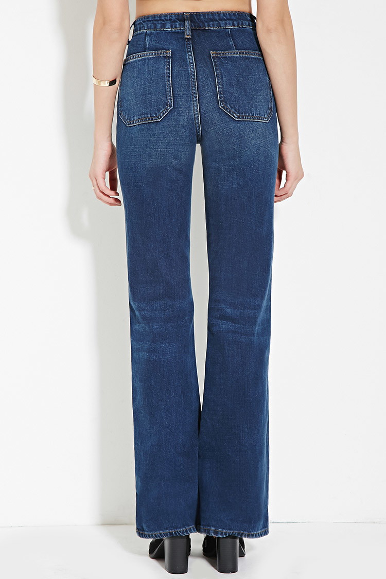 Д FOREVER 21 - | eBay high waisted flare jeans forever 21