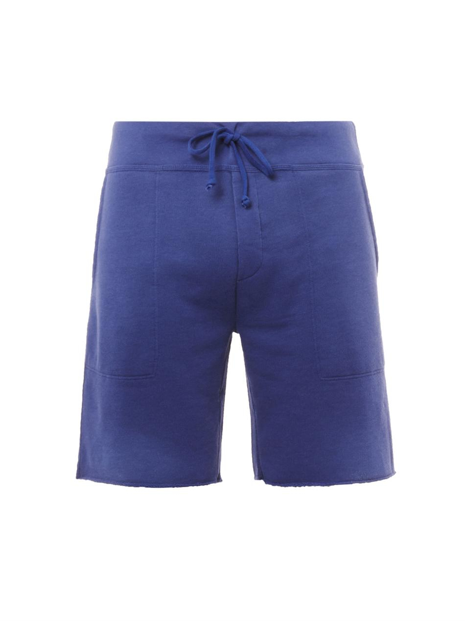 Lyst - Polo ralph lauren Atlantic Terry Jersey Shorts in Blue for Men